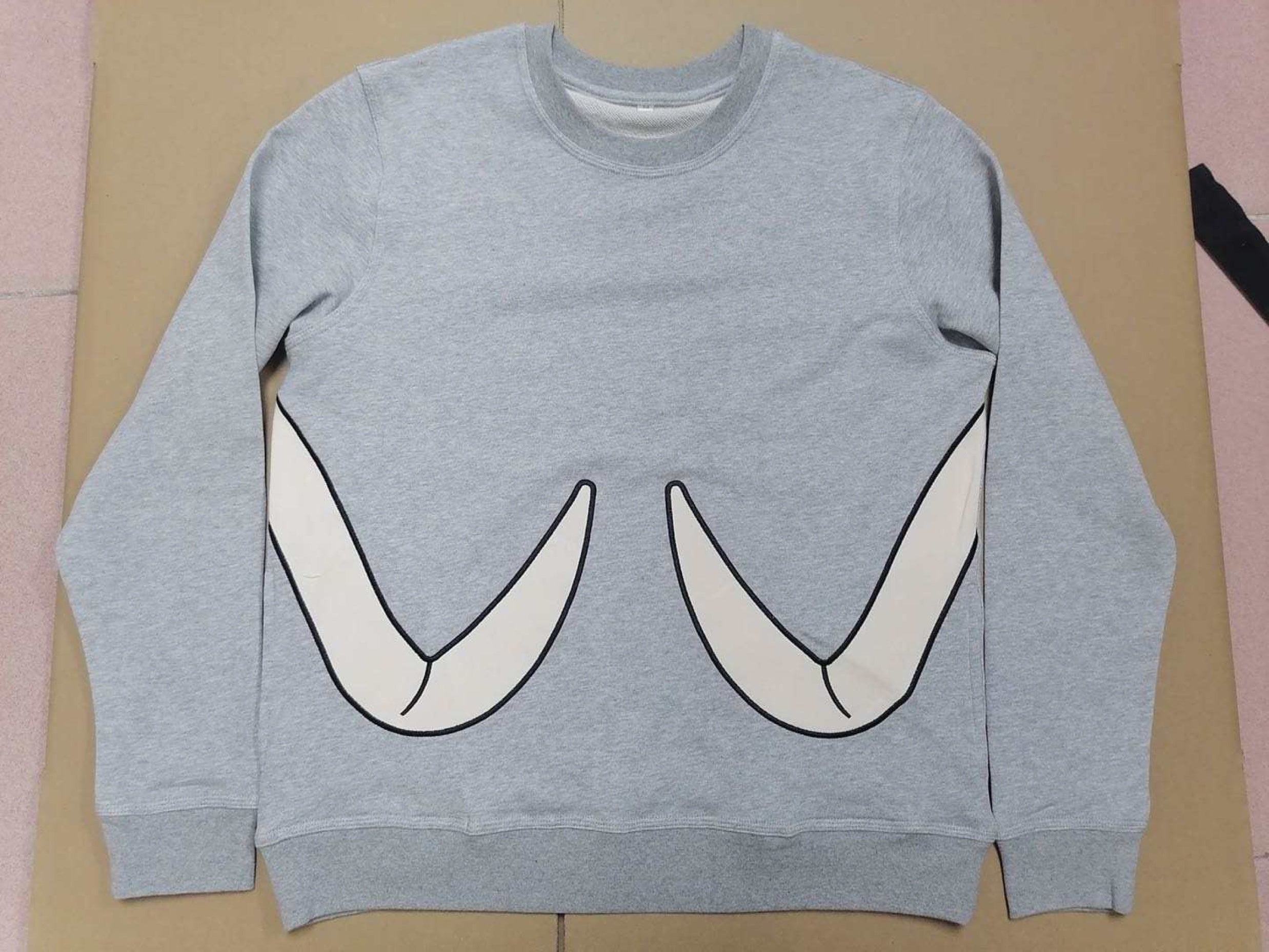 Signature Elephant Tusk French Terry Crewneck