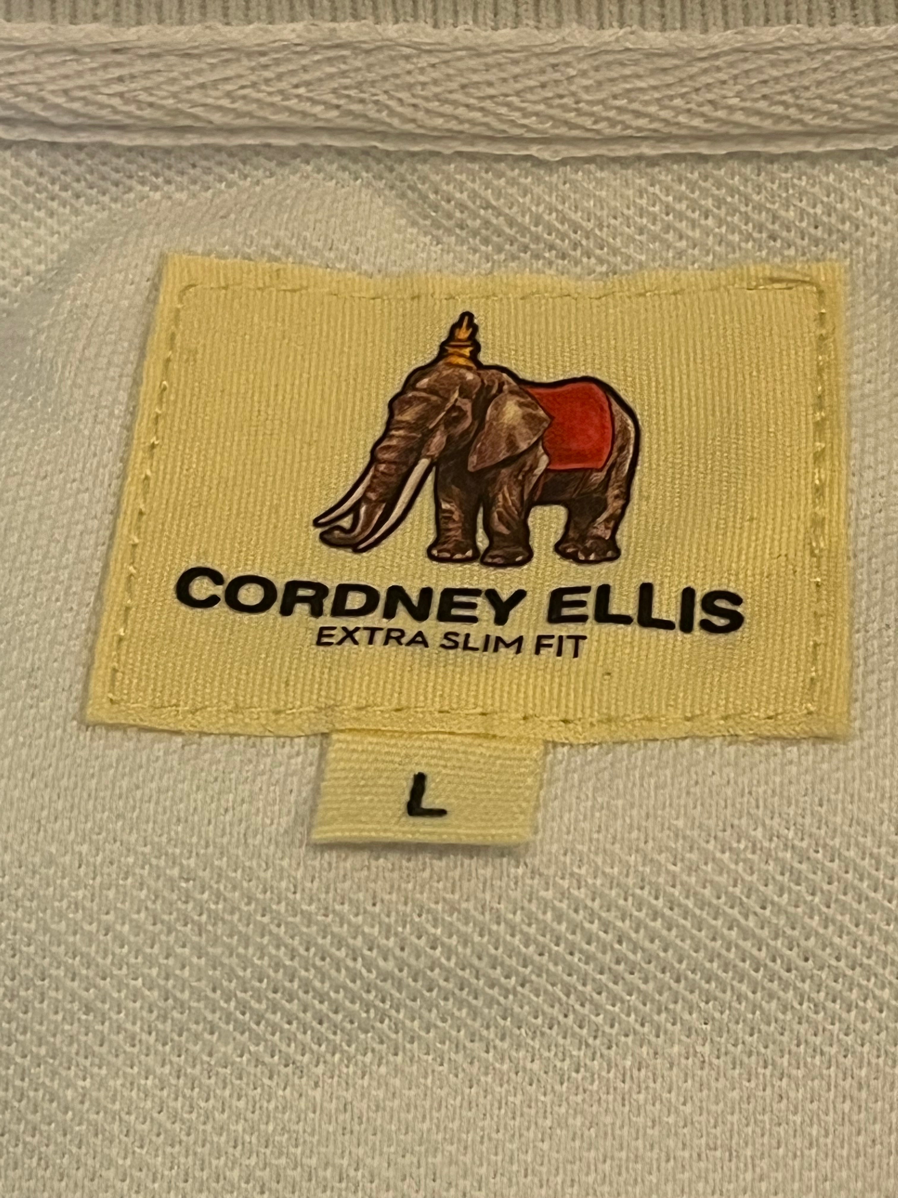 Cordney Ellis Pima Cotton Extra-Slim Fit Polo – Signature Elephant Tusk Embroidery
