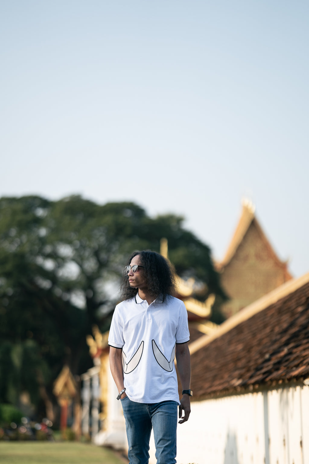 Cordney Ellis Pima Cotton Extra-Slim Fit Polo – Signature Elephant Tusk Embroidery