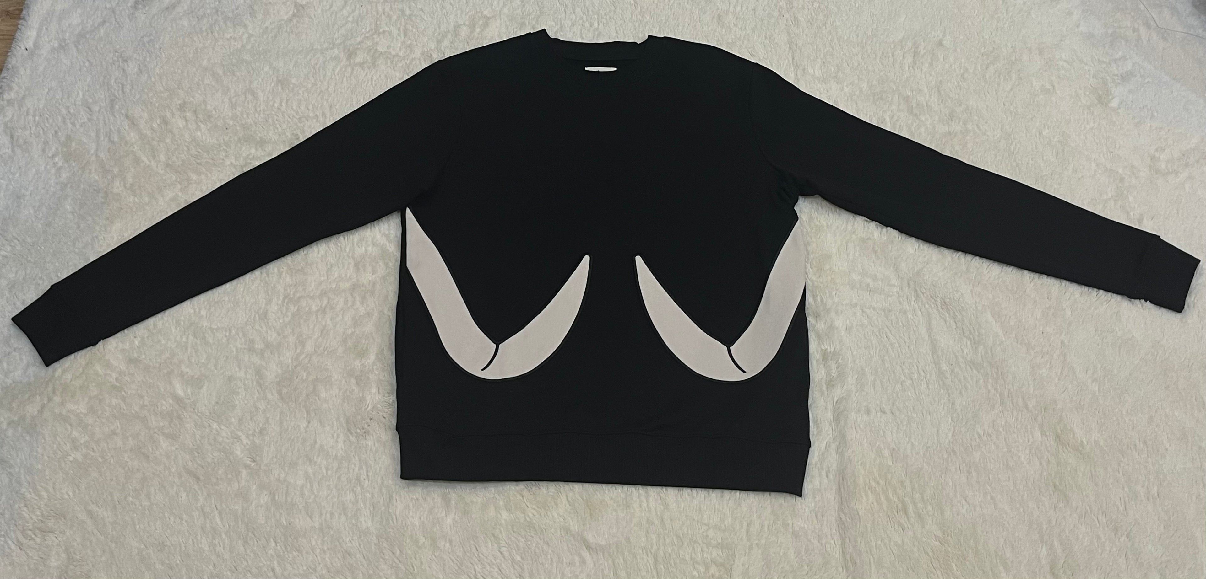 Signature Elephant Tusk French Terry Crewneck
