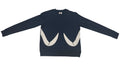 Signature Elephant Tusk French Terry Crewneck