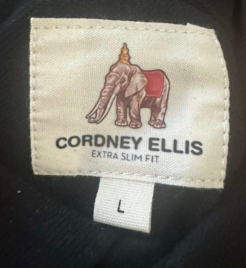 Cordney Ellis Pima Cotton Extra-Slim Fit Polo – Signature Elephant Tusk Embroidery