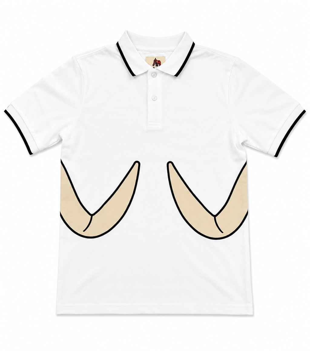 Cordney Ellis Pima Cotton Extra-Slim Fit Polo – Signature Elephant Tusk Embroidery