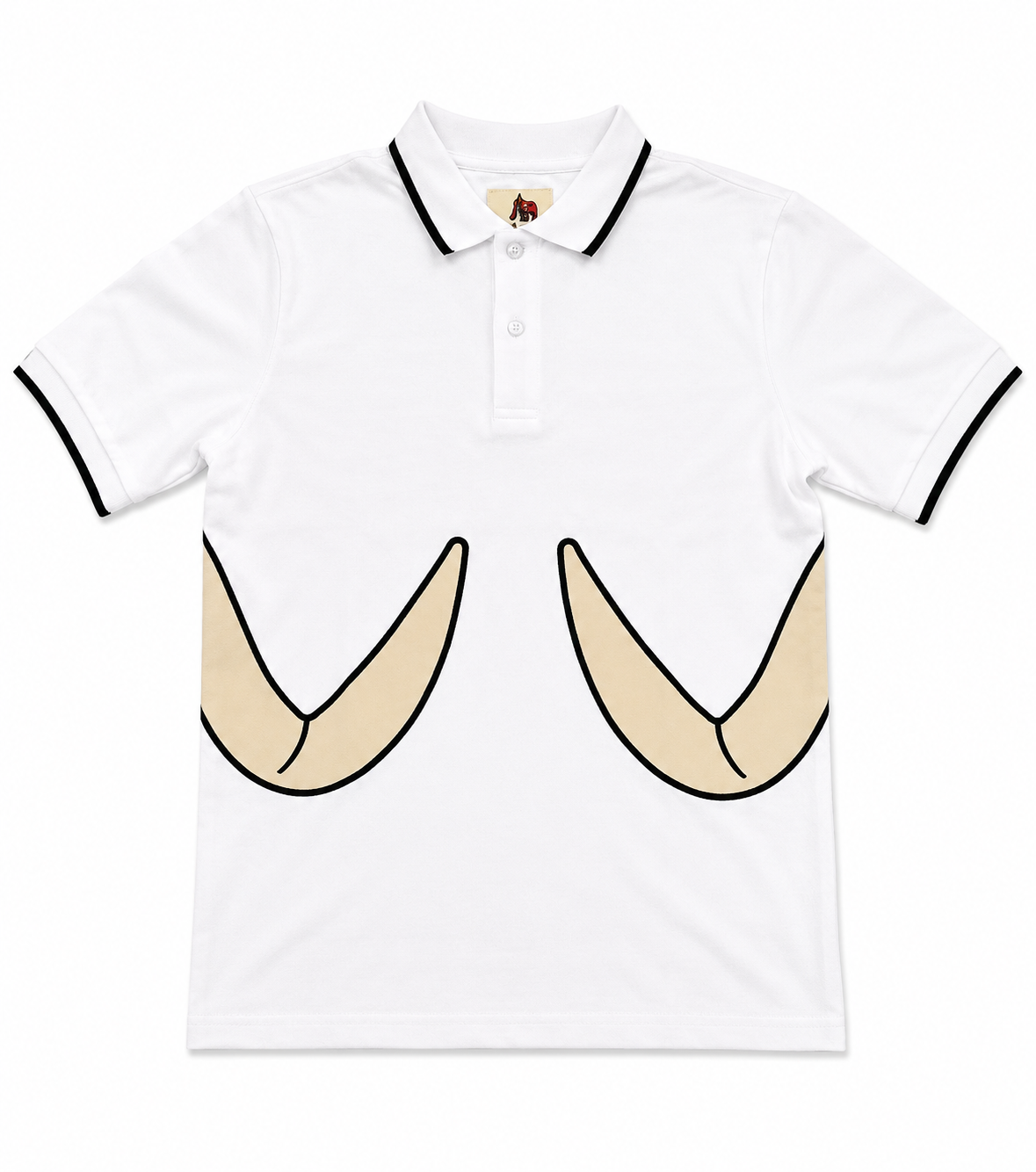 Cordney Ellis Pima Cotton Extra-Slim Fit Polo – Signature Elephant Tusk Embroidery